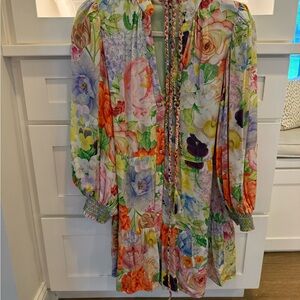 Alice + Olivia Floral Print Dress